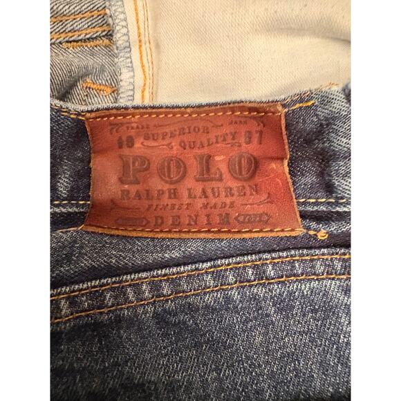 POLO RALPH LAUREN 867 CLASSIC FIT BLUE JEANS SIZE 35/32 - Picture 3 of 5